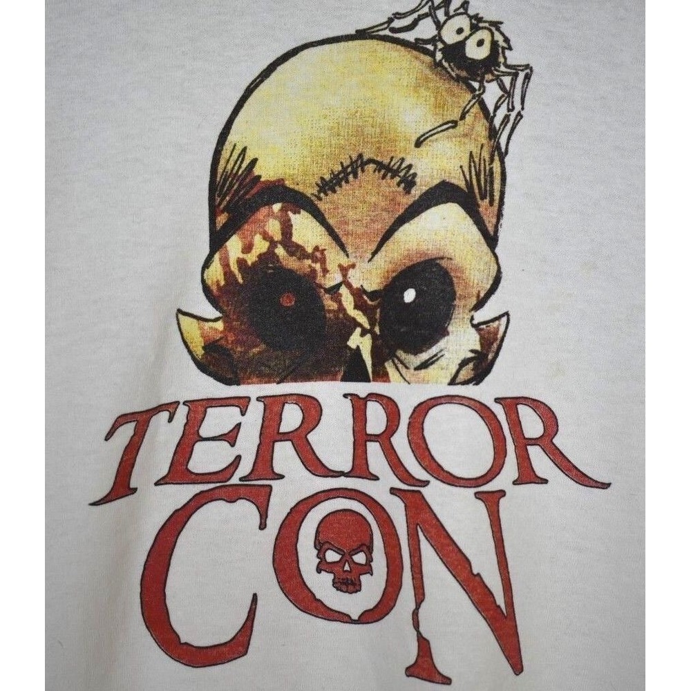 Skull Gildan Mens Terror Con Size Medium - Picture 4 of 8